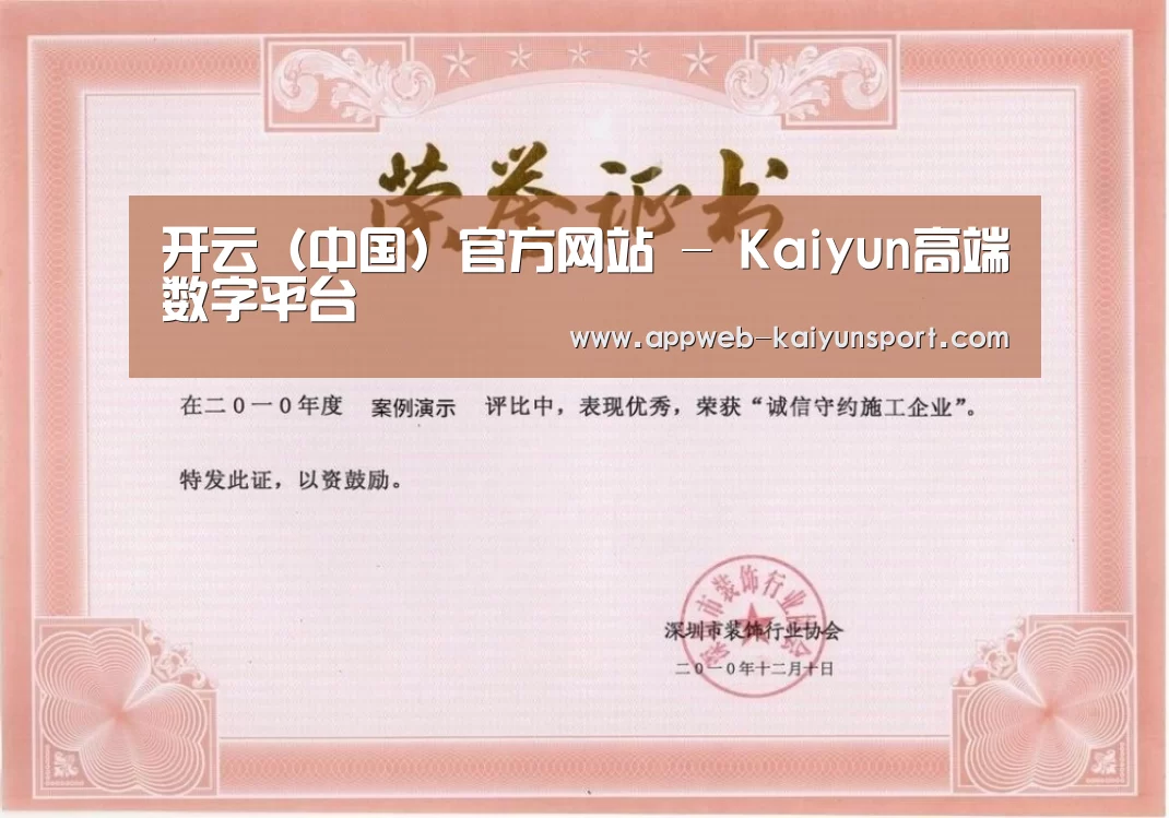 荣誉证书二